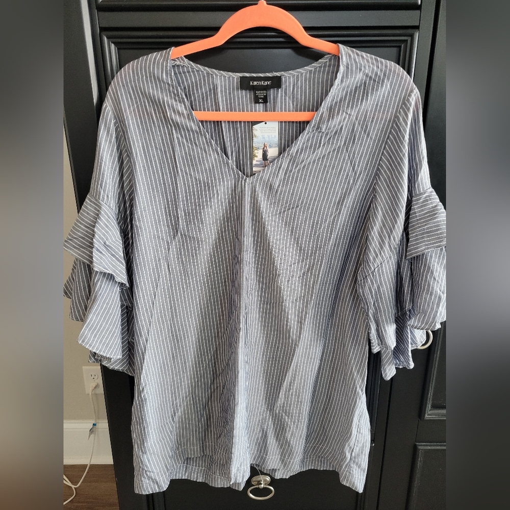 Karen Kane Striped Women's Top